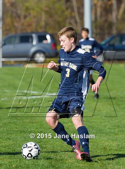Thumbnail 3 in Notre Dame vs. Schechter (NYSPHSAA Class C Final) photogallery.