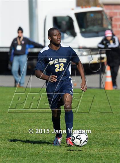 Thumbnail 3 in Notre Dame vs. Schechter (NYSPHSAA Class C Final) photogallery.