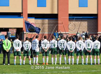 Thumbnail 2 in Notre Dame vs. Schechter (NYSPHSAA Class C Final) photogallery.