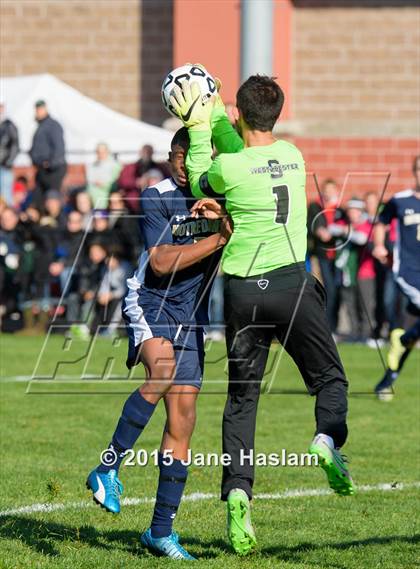 Thumbnail 1 in Notre Dame vs. Schechter (NYSPHSAA Class C Final) photogallery.
