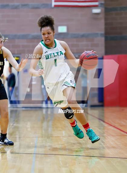 Thumbnail 2 in Jefferson Academy vs. Delta (CHSAA 3A Playoff Sweet 16) photogallery.