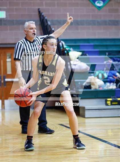 Thumbnail 2 in Jefferson Academy vs. Delta (CHSAA 3A Playoff Sweet 16) photogallery.