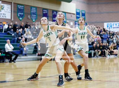 Thumbnail 1 in Jefferson Academy vs. Delta (CHSAA 3A Playoff Sweet 16) photogallery.