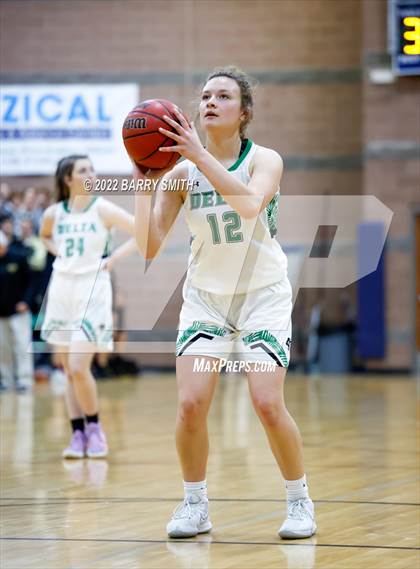 Thumbnail 1 in Jefferson Academy vs. Delta (CHSAA 3A Playoff Sweet 16) photogallery.