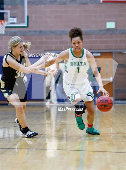 Thumbnail 3 in Jefferson Academy vs. Delta (CHSAA 3A Playoff Sweet 16) photogallery.