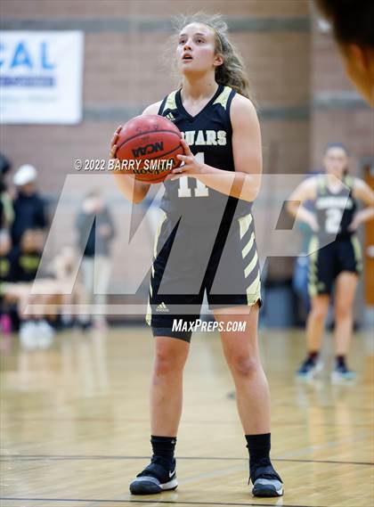 Thumbnail 2 in Jefferson Academy vs. Delta (CHSAA 3A Playoff Sweet 16) photogallery.