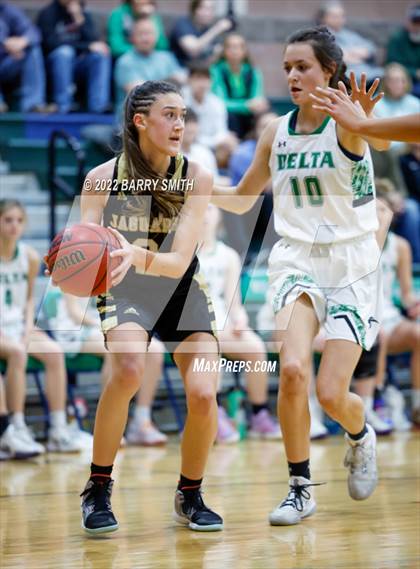 Thumbnail 1 in Jefferson Academy vs. Delta (CHSAA 3A Playoff Sweet 16) photogallery.
