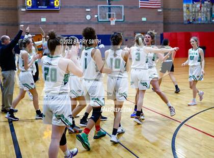 Thumbnail 3 in Jefferson Academy vs. Delta (CHSAA 3A Playoff Sweet 16) photogallery.