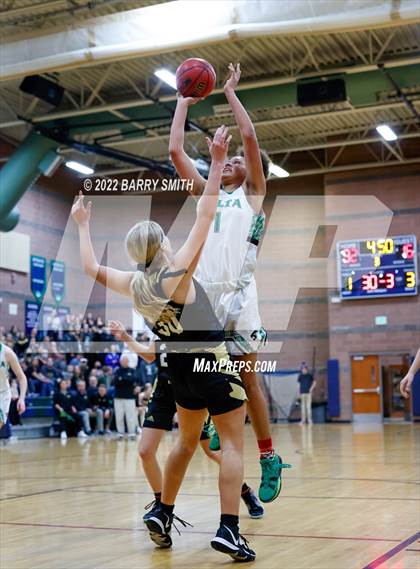 Thumbnail 2 in Jefferson Academy vs. Delta (CHSAA 3A Playoff Sweet 16) photogallery.