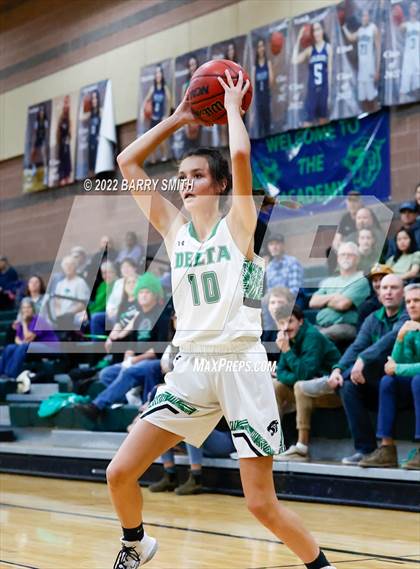 Thumbnail 3 in Jefferson Academy vs. Delta (CHSAA 3A Playoff Sweet 16) photogallery.