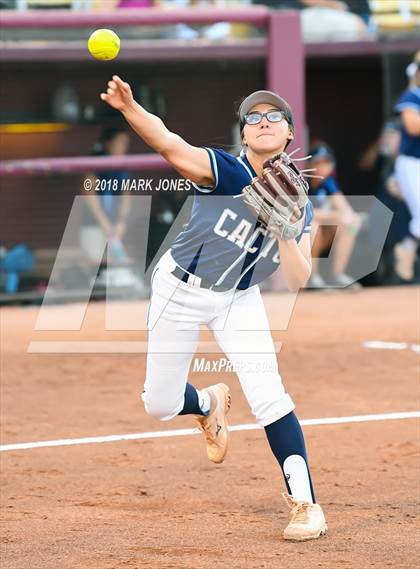 Thumbnail 3 in Salpointe Catholic vs. Cactus (AIA 4A Final) photogallery.