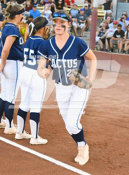 Thumbnail 1 in Salpointe Catholic vs. Cactus (AIA 4A Final) photogallery.