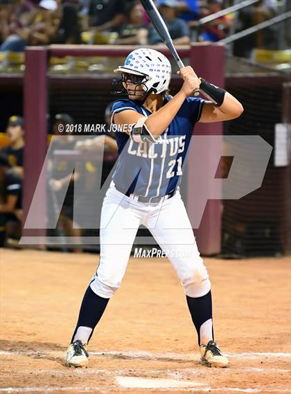 Thumbnail 2 in Salpointe Catholic vs. Cactus (AIA 4A Final) photogallery.