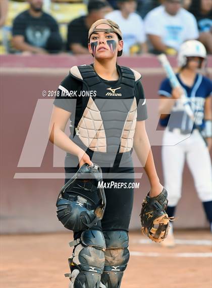 Thumbnail 3 in Salpointe Catholic vs. Cactus (AIA 4A Final) photogallery.
