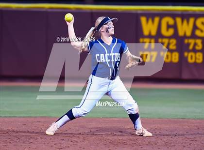 Thumbnail 2 in Salpointe Catholic vs. Cactus (AIA 4A Final) photogallery.