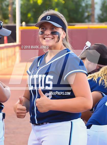 Thumbnail 1 in Salpointe Catholic vs. Cactus (AIA 4A Final) photogallery.