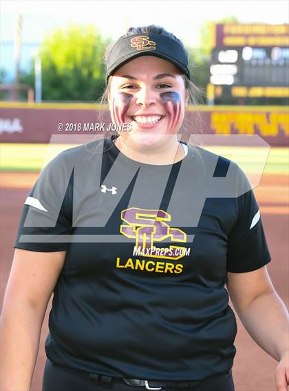 Thumbnail 1 in Salpointe Catholic vs. Cactus (AIA 4A Final) photogallery.