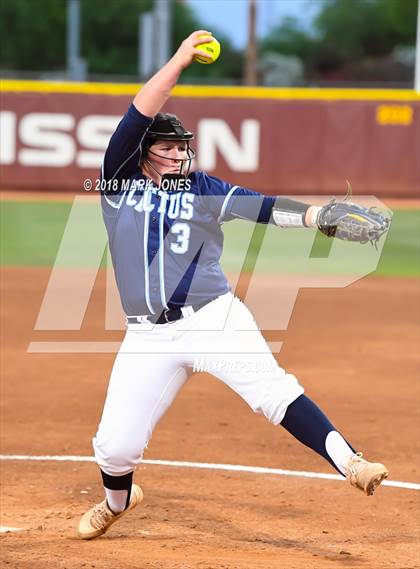 Thumbnail 3 in Salpointe Catholic vs. Cactus (AIA 4A Final) photogallery.