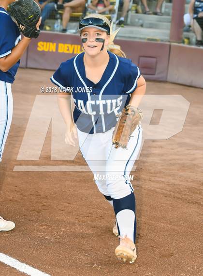 Thumbnail 3 in Salpointe Catholic vs. Cactus (AIA 4A Final) photogallery.