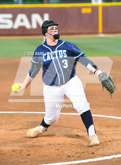 Thumbnail 2 in Salpointe Catholic vs. Cactus (AIA 4A Final) photogallery.