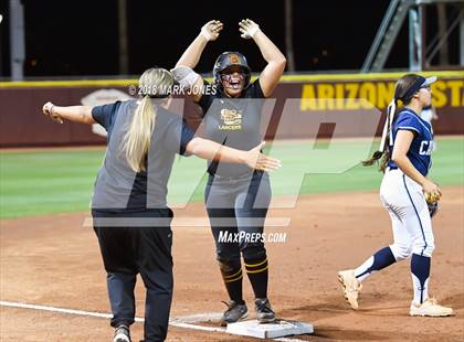 Thumbnail 3 in Salpointe Catholic vs. Cactus (AIA 4A Final) photogallery.