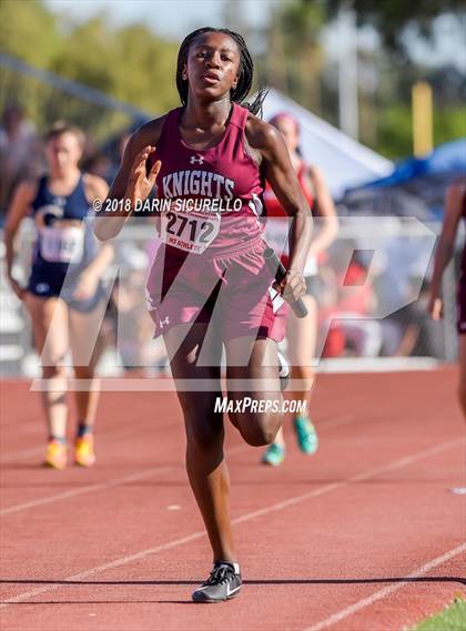 Thumbnail 2 in AIA Girls Track & Field Preliminaries D3 & D4 (4 x 100 Relay) photogallery.