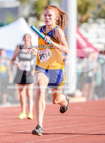 Thumbnail 3 in AIA Girls Track & Field Preliminaries D3 & D4 (4 x 100 Relay) photogallery.