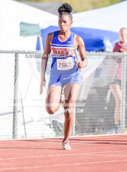 Thumbnail 2 in AIA Girls Track & Field Preliminaries D3 & D4 (4 x 100 Relay) photogallery.