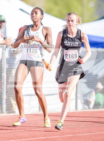 Thumbnail 1 in AIA Girls Track & Field Preliminaries D3 & D4 (4 x 100 Relay) photogallery.