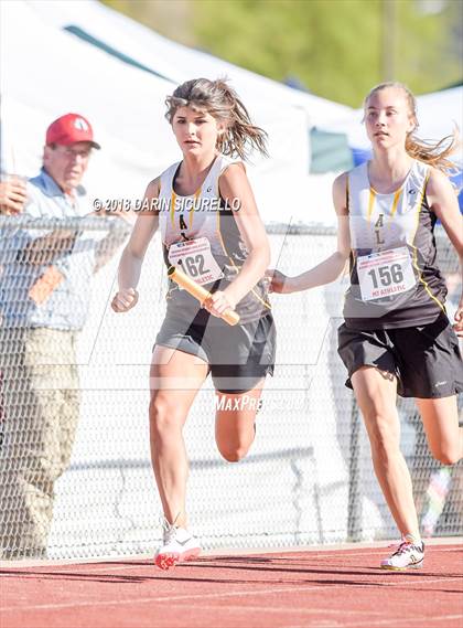 Thumbnail 2 in AIA Girls Track & Field Preliminaries D3 & D4 (4 x 100 Relay) photogallery.