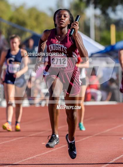 Thumbnail 1 in AIA Girls Track & Field Preliminaries D3 & D4 (4 x 100 Relay) photogallery.