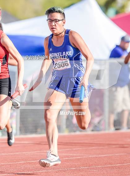 Thumbnail 1 in AIA Girls Track & Field Preliminaries D3 & D4 (4 x 100 Relay) photogallery.