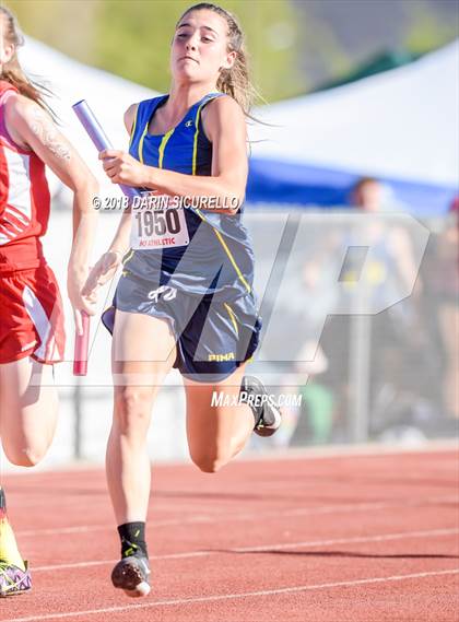 Thumbnail 2 in AIA Girls Track & Field Preliminaries D3 & D4 (4 x 100 Relay) photogallery.