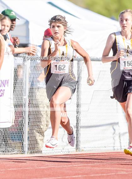 Thumbnail 3 in AIA Girls Track & Field Preliminaries D3 & D4 (4 x 100 Relay) photogallery.