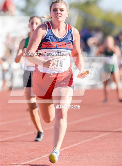 Thumbnail 1 in AIA Girls Track & Field Preliminaries D3 & D4 (4 x 100 Relay) photogallery.