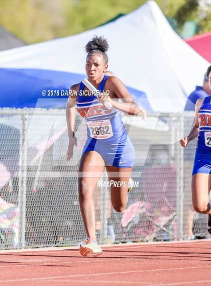 Thumbnail 3 in AIA Girls Track & Field Preliminaries D3 & D4 (4 x 100 Relay) photogallery.