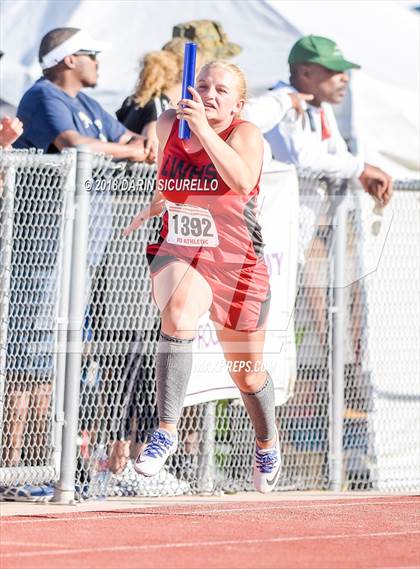 Thumbnail 1 in AIA Girls Track & Field Preliminaries D3 & D4 (4 x 100 Relay) photogallery.