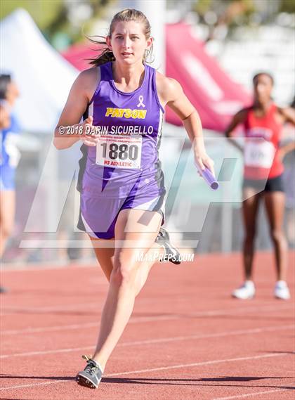 Thumbnail 2 in AIA Girls Track & Field Preliminaries D3 & D4 (4 x 100 Relay) photogallery.