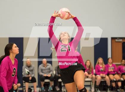 Thumbnail 2 in South Terrebonne vs St. Mary's Dominican (Penguin Volleyball Classic) photogallery.