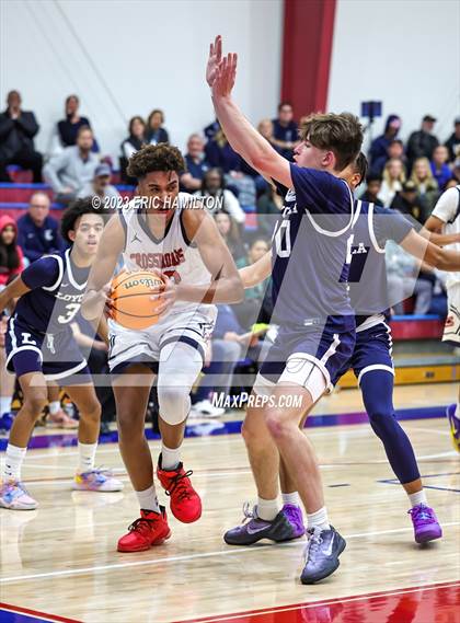 Thumbnail 2 in Loyola@Crossroads (CIF-SS Division 1 Round 1) photogallery.