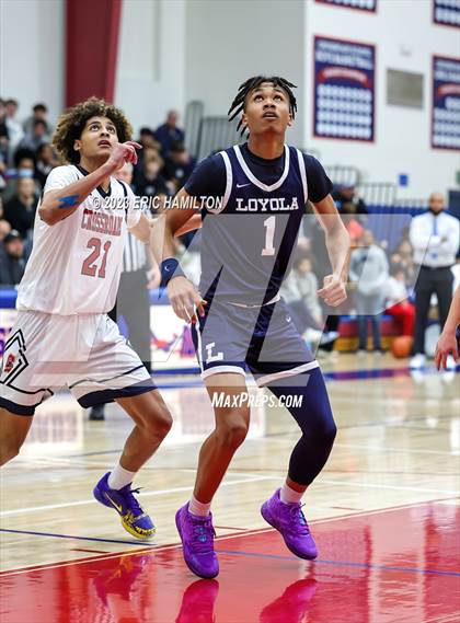 Thumbnail 2 in Loyola@Crossroads (CIF-SS Division 1 Round 1) photogallery.