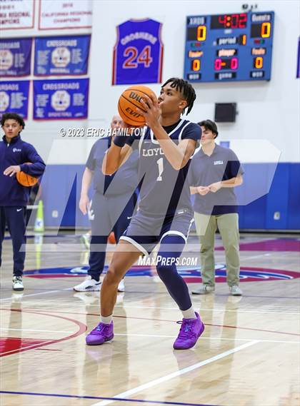 Thumbnail 3 in Loyola@Crossroads (CIF-SS Division 1 Round 1) photogallery.