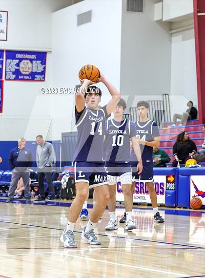Thumbnail 2 in Loyola@Crossroads (CIF-SS Division 1 Round 1) photogallery.