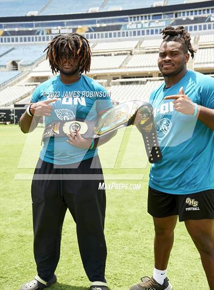 Thumbnail 1 in Oakleaf High (Jaguars Prep 11-On Lineman Challenge Award) photogallery.