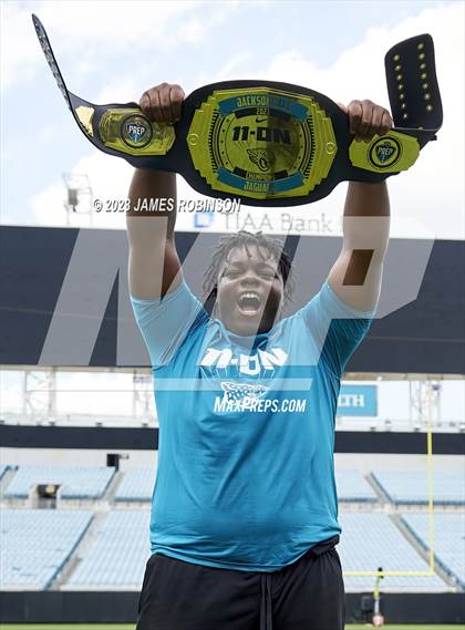 Thumbnail 3 in Oakleaf High (Jaguars Prep 11-On Lineman Challenge Award) photogallery.