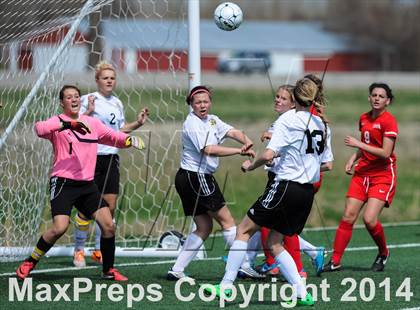 Thumbnail 3 in Incarnate Word Academy vs Fort Zumwalt East (St. Louis Soccer Classic) photogallery.