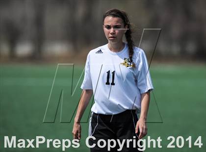 Thumbnail 3 in Incarnate Word Academy vs Fort Zumwalt East (St. Louis Soccer Classic) photogallery.