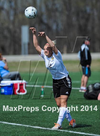 Thumbnail 2 in Incarnate Word Academy vs Fort Zumwalt East (St. Louis Soccer Classic) photogallery.