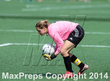 Thumbnail 1 in Incarnate Word Academy vs Fort Zumwalt East (St. Louis Soccer Classic) photogallery.