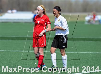 Thumbnail 3 in Incarnate Word Academy vs Fort Zumwalt East (St. Louis Soccer Classic) photogallery.